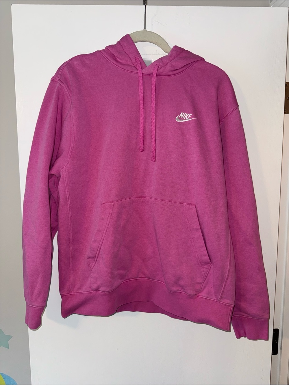 Nike Pink Hooded Sweatshirt